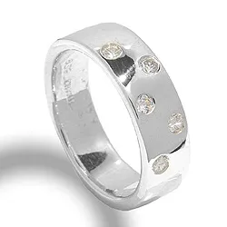 Zirkon Ring aus Silber