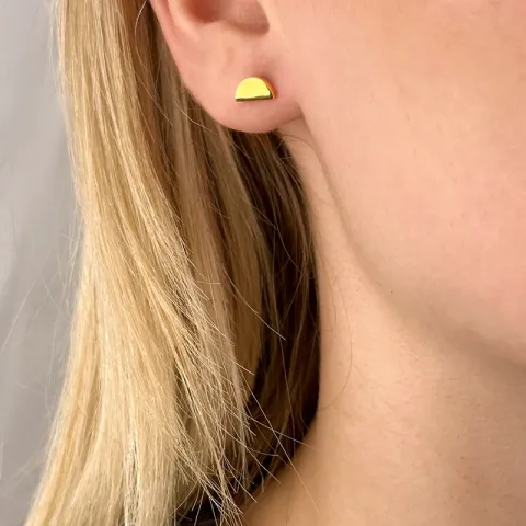 Ohrstecker in vergoldetem Sterlingsilber