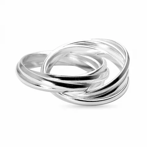 Knoten Ring aus Silber