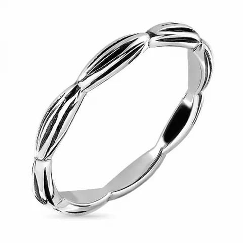 Ring aus oxidiertem Sterlingsilber