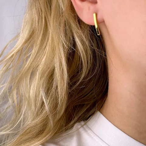Ohrringe in vergoldetem Silber