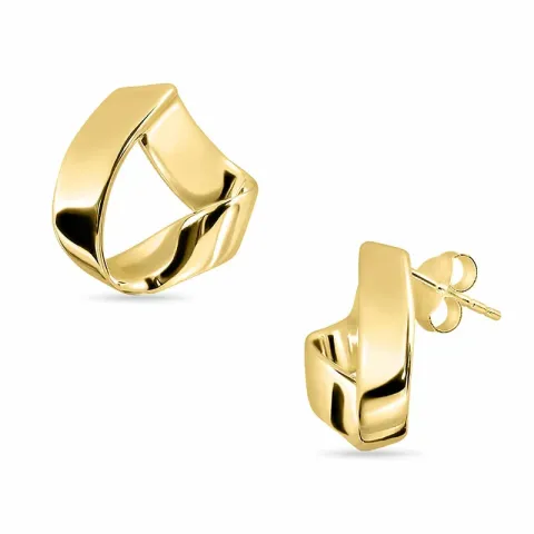 Ohrringe in vergoldetem Silber