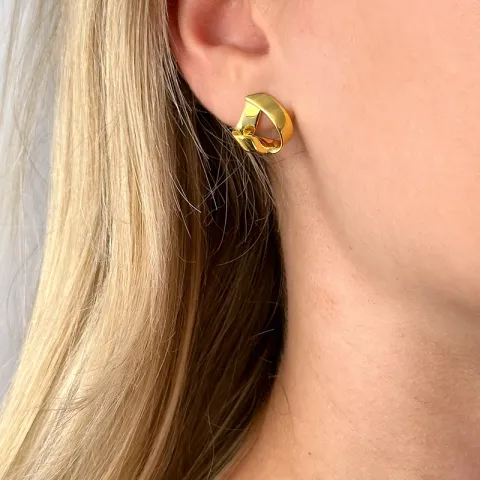 Ohrringe in vergoldetem Silber