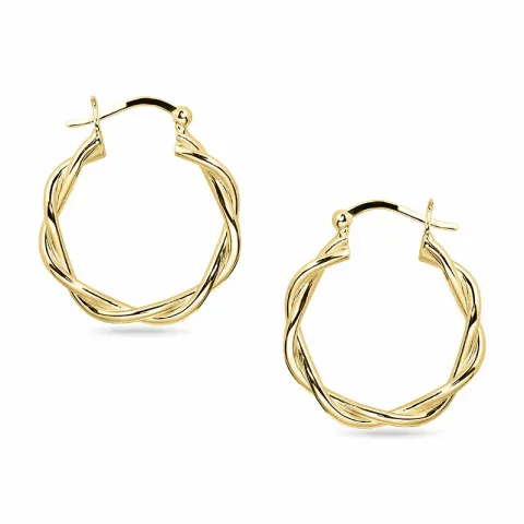 Kreole in vergoldetem Sterlingsilber