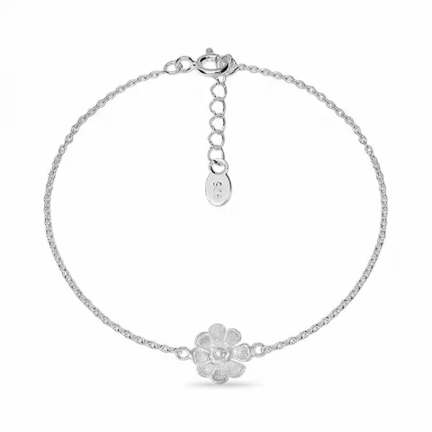 Blumen Armband aus Silber