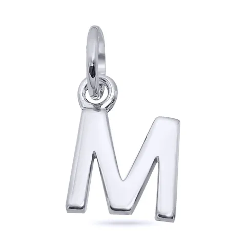 buchstab m Anhänger aus Silber - My Letter