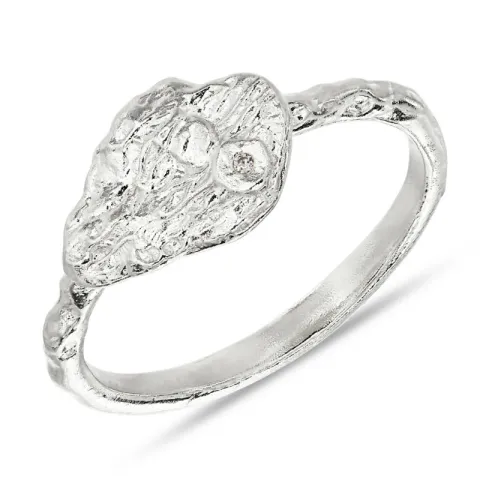 Zirkon Ring aus Silber
