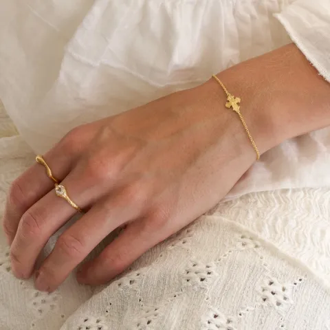 Ring aus vergoldetem Sterlingsilber - Lumé Essence