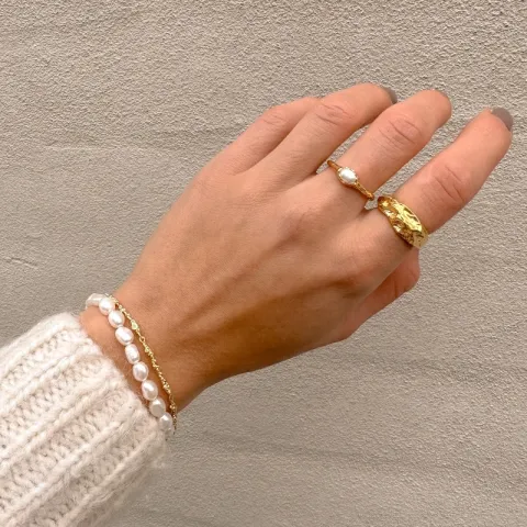Ring aus vergoldetem Sterlingsilber