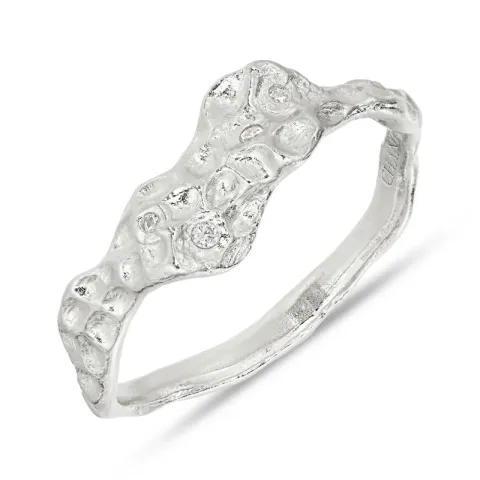 Zirkon Ring aus Silber