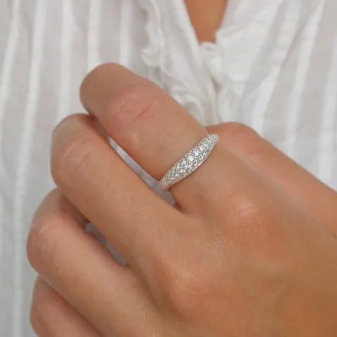 Zirkon Ring aus Silber