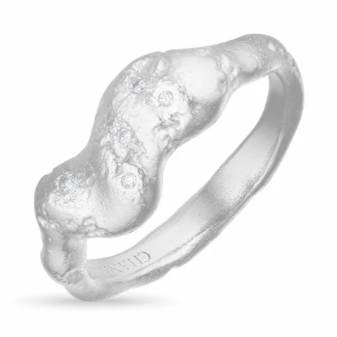 Zirkon Ring aus Silber