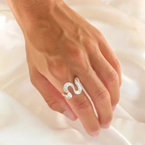 Ring aus Silber - Lumé Etched