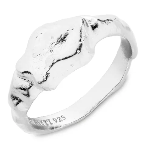Ring aus Silber - Lumé Etched