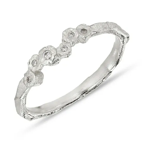 Zirkon Ring aus Silber