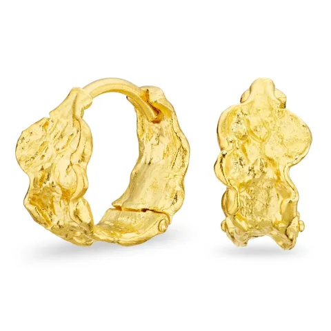 Kreole in vergoldetes Messing - Eliné