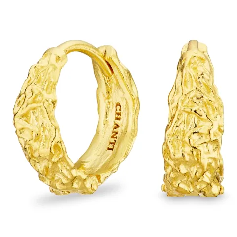 Kreole in vergoldetes Messing - Eliné