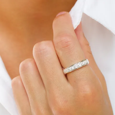 Zirkon Ring aus Silber