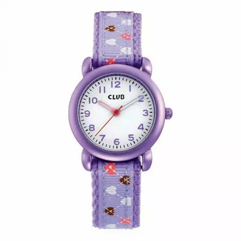 violettem Club time Kinderuhr A565321S0A