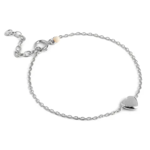 Enamel Amore Armband in Silber