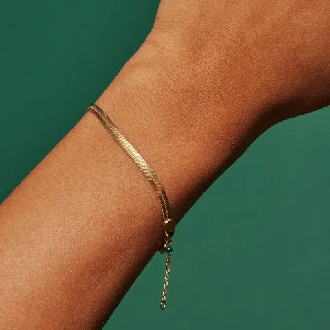 Enamel Caroline Armband in vergoldetem Sterlingsilber