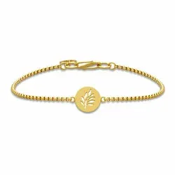 Julie Sandlau Icon Classic Armband in vergoldetem Sterlingsilber
