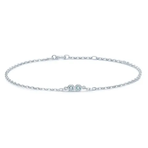 ID Fine IDB001SL Capella Armband in Silber weißem Zirkon