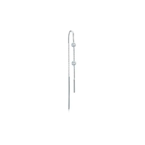ID Fine IDE001SL Vega 1/2 Paar Ohrringe in Silber weißem Zirkon
