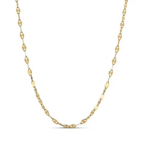 Enamel Ona Halskette in vergoldetem Sterlingsilber