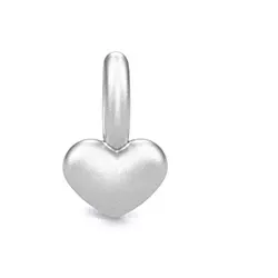 Julie Sandlau CLASSIC Herz Anhänger in Satinrhodiniertes Sterlingsilber