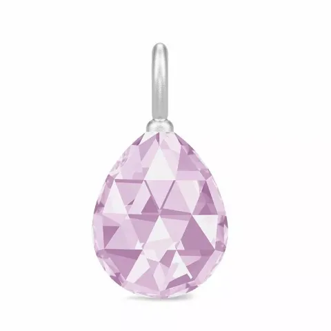 Julie Sandlau Ballerina violettem Bergkristall Anhänger in Satinrhodiniertes Sterlingsilber violettem Bergkristall