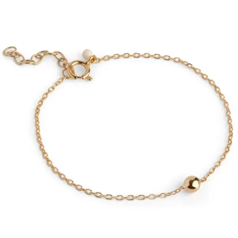 Enamel Balloon Plain Armband in vergoldetem Sterlingsilber