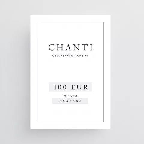 Geschenkgutschein für CHANTI.DE