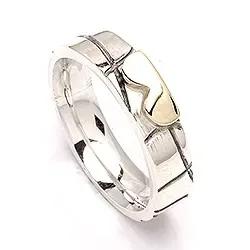 Kollektionsmuster Ring aus Silber