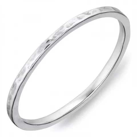 Kinder Simple Rings Ring in oxidiertem Sterlingsilber