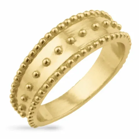 Kollektionsmuster Ring aus vergoldetem Sterlingsilber