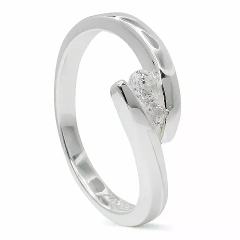 Kollektionsmuster strukturierter Fingerring aus Silber