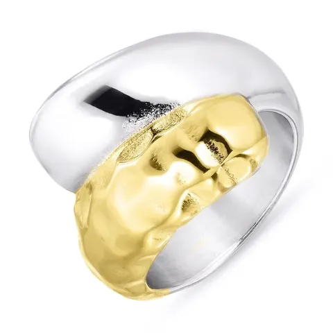 Kollektionsmuster Ring aus vergoldetem Edelstahl - OCEANA