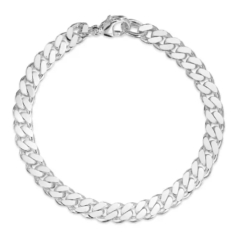 Kollektionsmuster BNH Panzerarmband aus Silber 18,5 cm x 5,4 mm