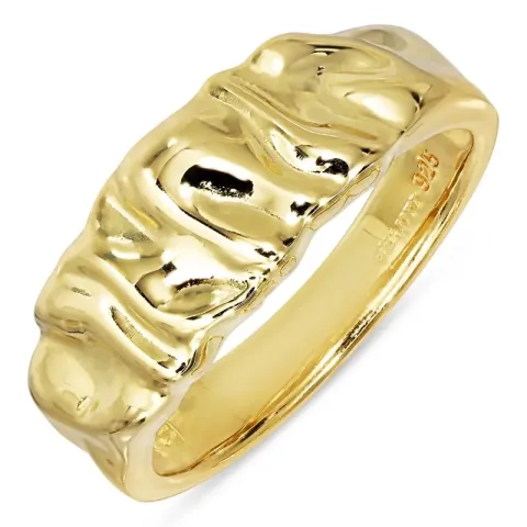 Kollektionsmuster Ring aus vergoldetem Sterlingsilber