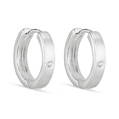 Kollektionsmuster Zirkon Kreole in Silber