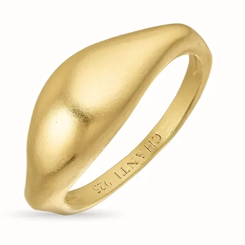 Kollektionsmuster Ring aus vergoldetem Sterlingsilber