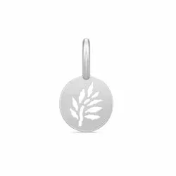 Julie Sandlau Signature Anhänger in Satinrhodiniertes Sterlingsilber
