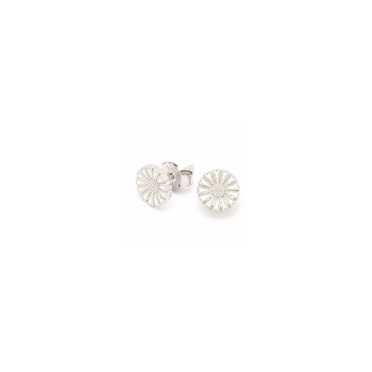7,5 mm Marguerite Ohrstecker in Silber