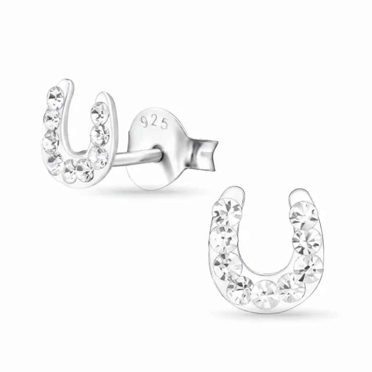 Hufeisen Ohrringe in Silber - Little Ones