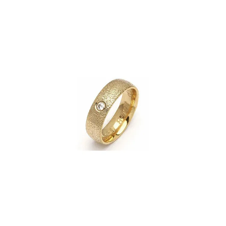 Trauring von rs of scandinavia in 14 Karat Gold 0,03 ct
