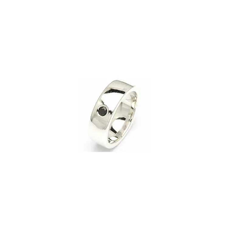 Trauring von rs of scandinavia in Silber 0,10 ct