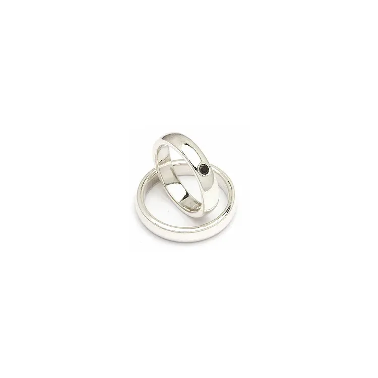 Trauringe von rs of scandinavia in Silber 0,05 ct