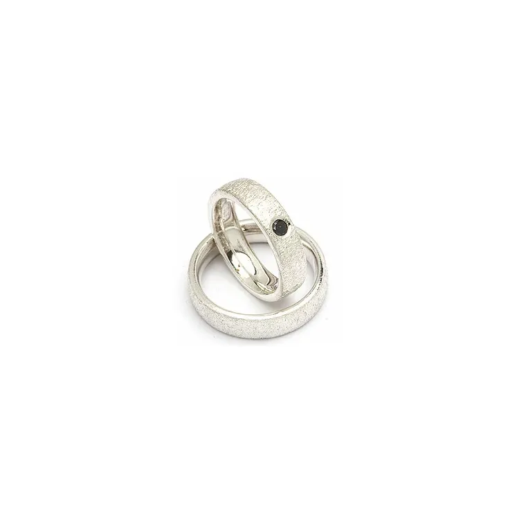 Trauringe von rs of scandinavia in Silber 0,10 ct