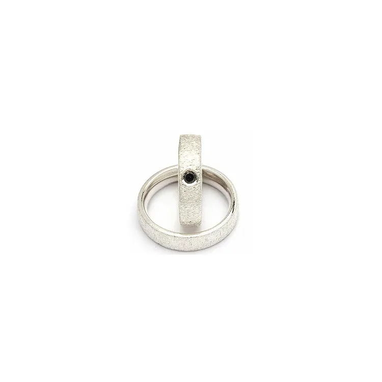 Trauringe von rs of scandinavia in Silber 0,10 ct